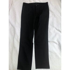 NWT Eddie Bauer 36x34 MR FLEX WR SPORT CHINO BLACK 51% Cottn 43% Poly 6% Spandex